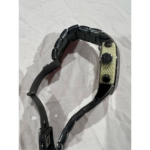 Armani Exchange AX1385 Men’s Chronograph Watch Black Dial Sport A|X Stainless - Picture 8 of 10